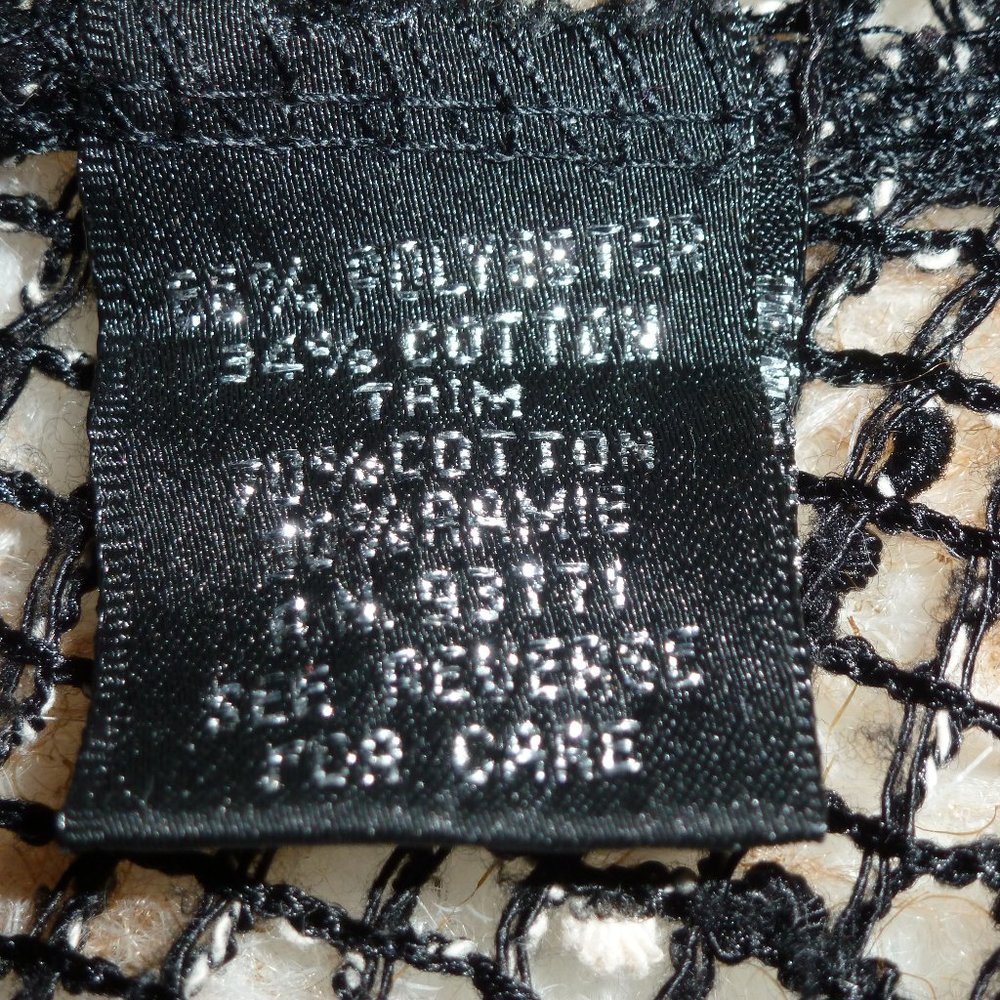 Unique Mirror Image knitted front button tunic top - Picture 8 of 12